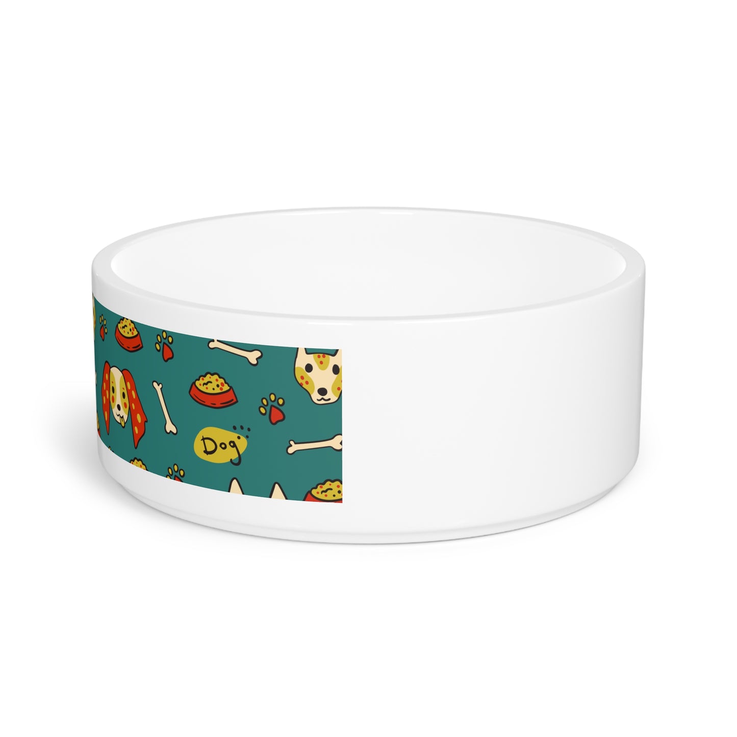 Fun Dog Design Pet Bowl – Perfect for Dog Lovers & Pet Celebrations