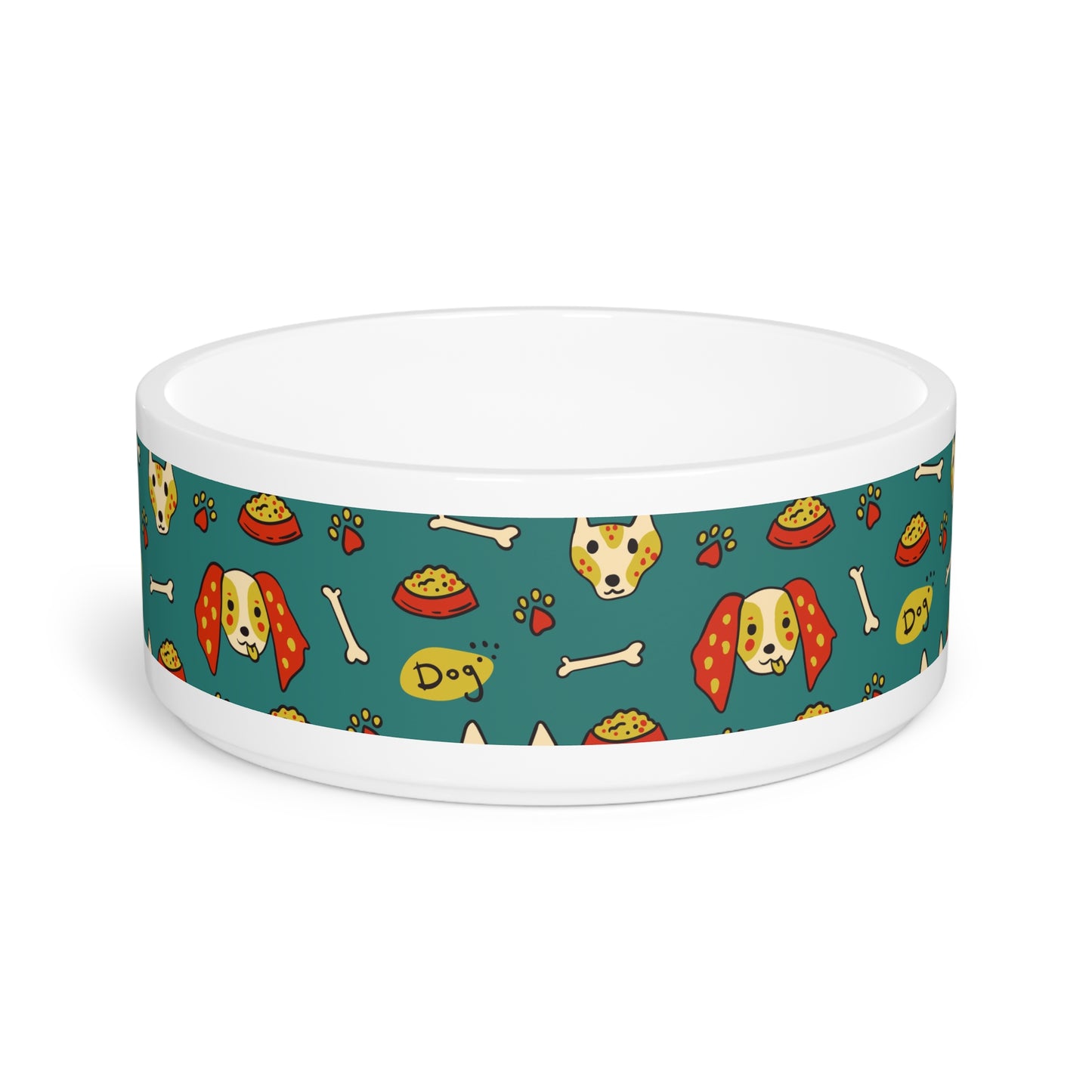 Fun Dog Design Pet Bowl – Perfect for Dog Lovers & Pet Celebrations