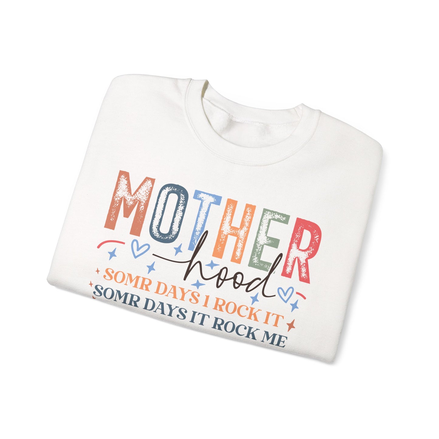 Motherhood Crewneck Sweatshirt – Cozy Gift for Moms