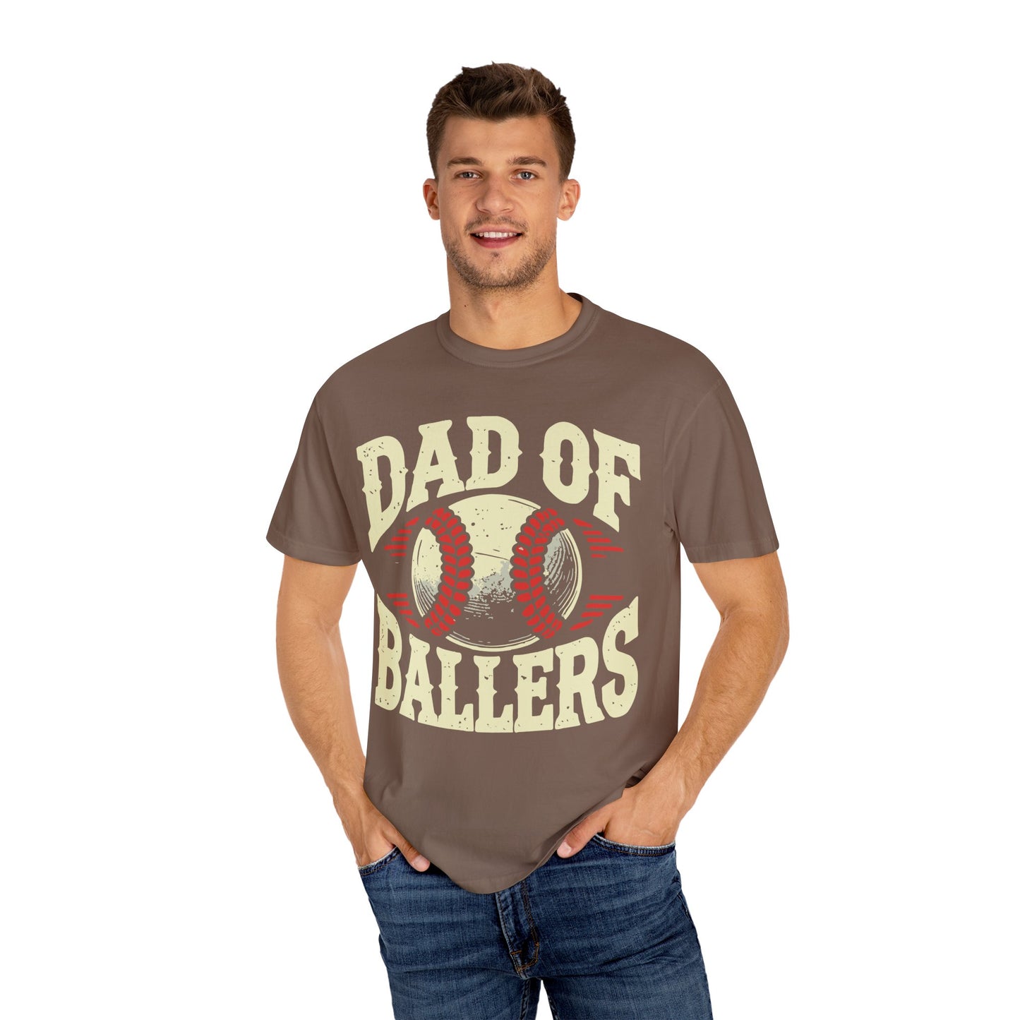 Dad of Ballers T-Shirt - Perfect Gift for Sports Dads