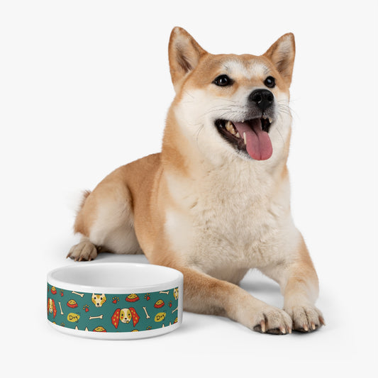 Fun Dog Design Pet Bowl – Perfect for Dog Lovers & Pet Celebrations