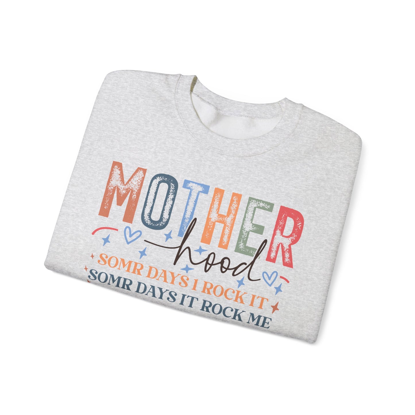 Motherhood Crewneck Sweatshirt – Cozy Gift for Moms