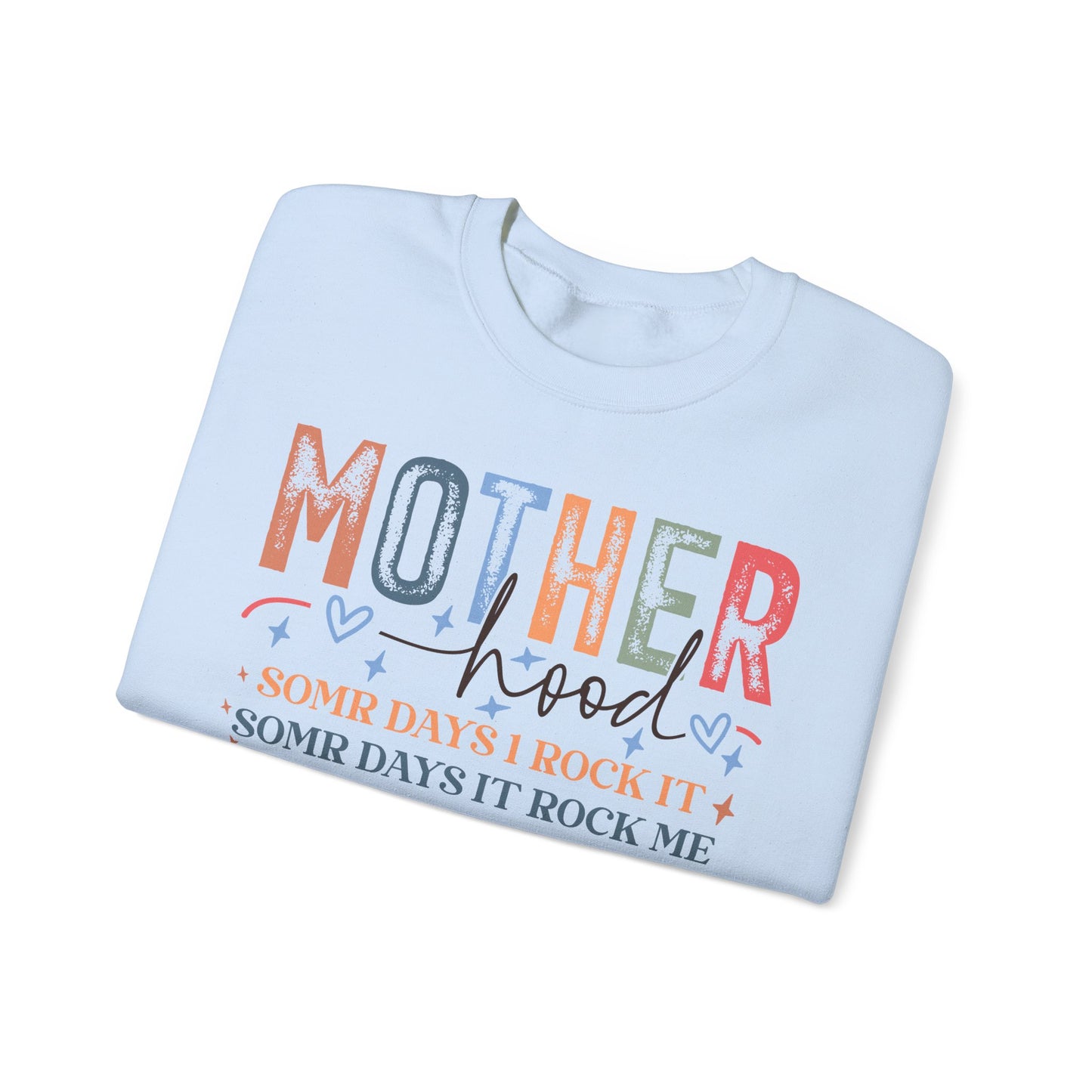 Motherhood Crewneck Sweatshirt – Cozy Gift for Moms