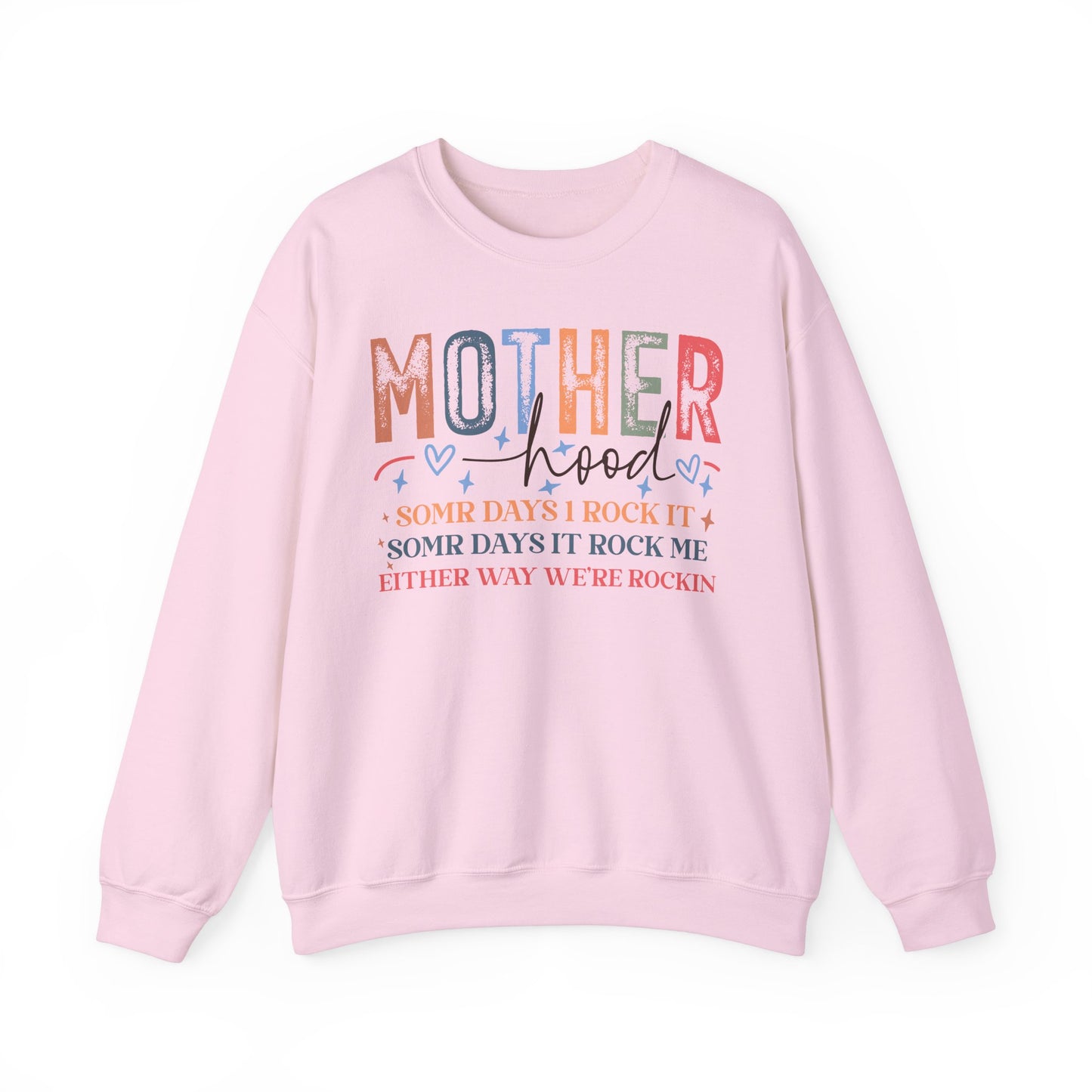 Motherhood Crewneck Sweatshirt – Cozy Gift for Moms